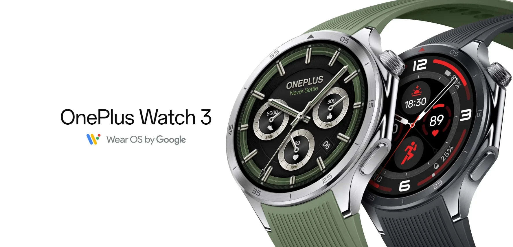 OnePlus Watch 3 Smart Watch with LTPO AMOLED Display-Silver titanium / 46mm
