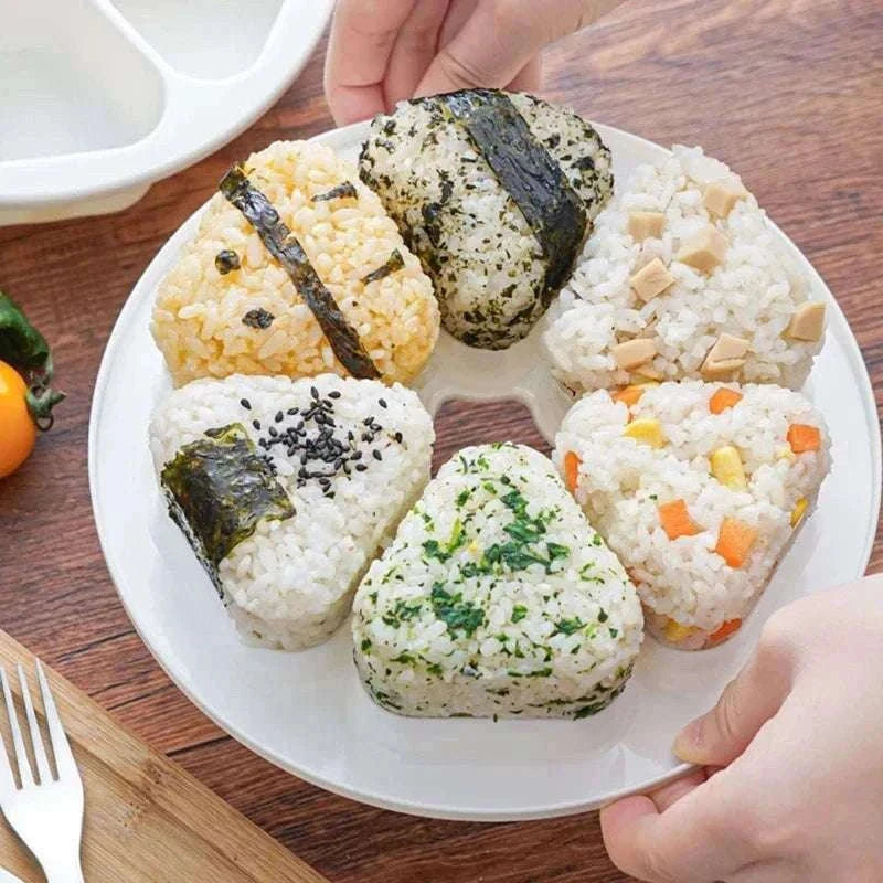 Onigiri Triangle Rice Mold for Bento and Japanese-Style Meals-green