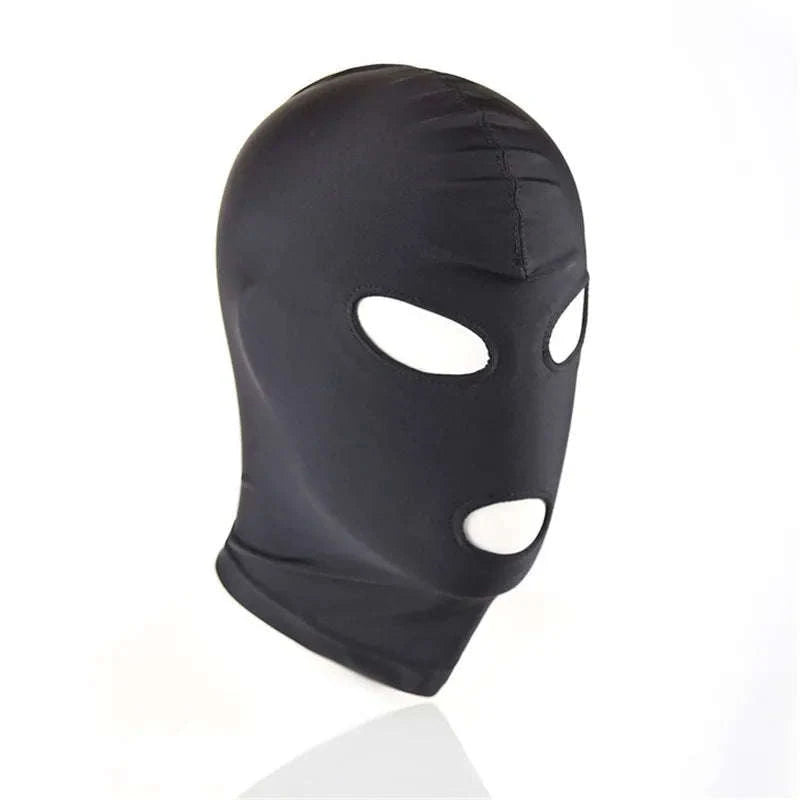 Open Mouth Bondage Mask Hood-TT02