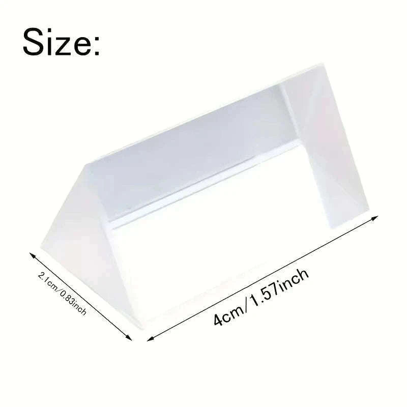 Optical Refraction Prism for Photography and Learning-1PCS