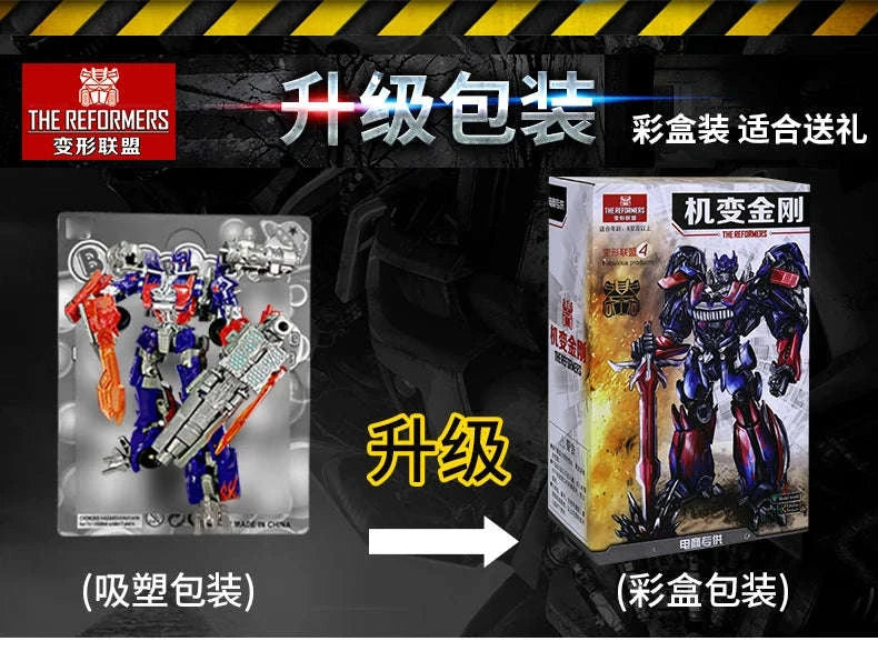 Optimus Prime Transformation Robot Car Figure-8801 / China Mainland