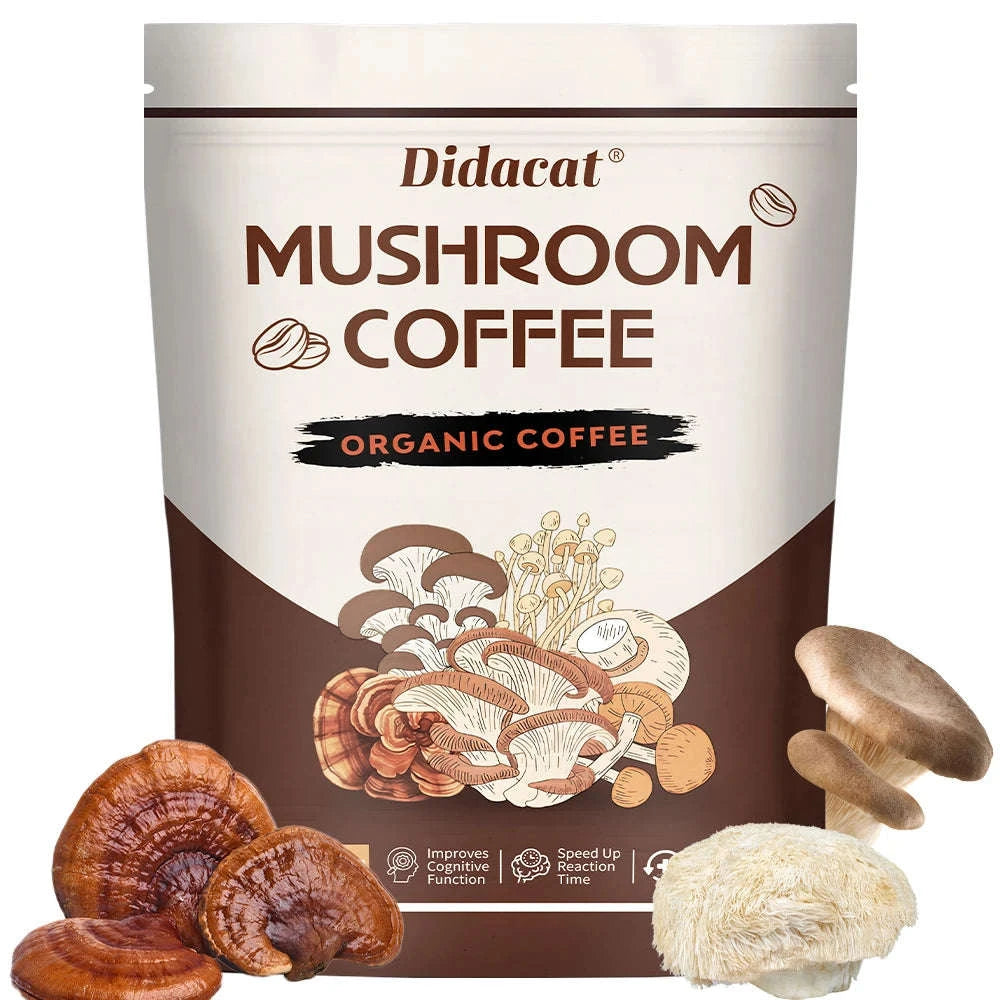 Organic Mushroom Coffee Blend with Superfood Extracts-180g / 3 pack / United States