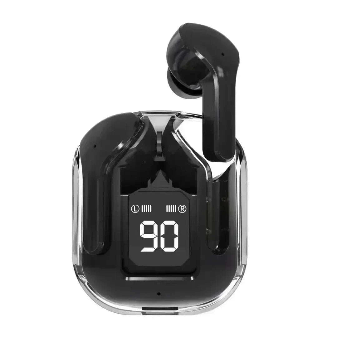 Original T2 Wireless Bluetooth Earphone with HiFi Sound and LED Display-Blue