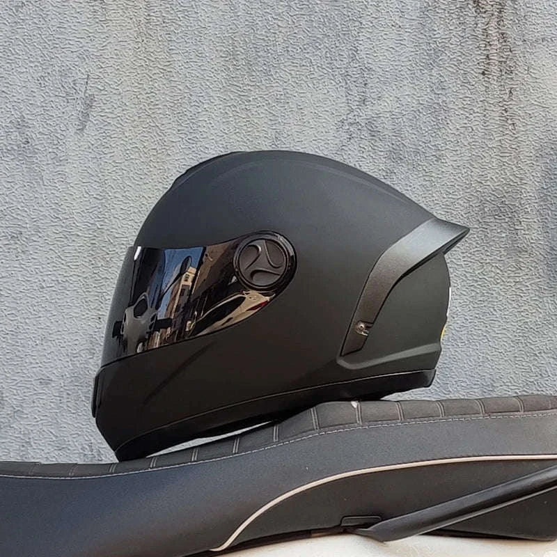 ORZ Full Face Motorcycle Helmet DOT Approved, Unisex ABS+PC-19 / L