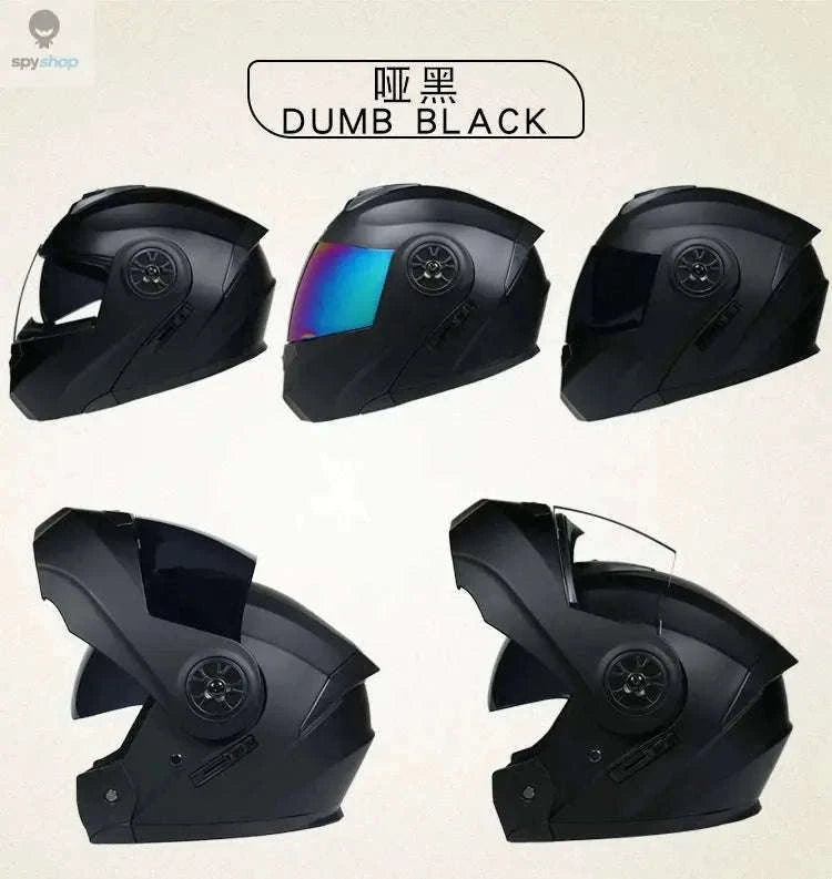 Orz Voyage Modular Motorcycle Helmet with Dual Visor-5B / S