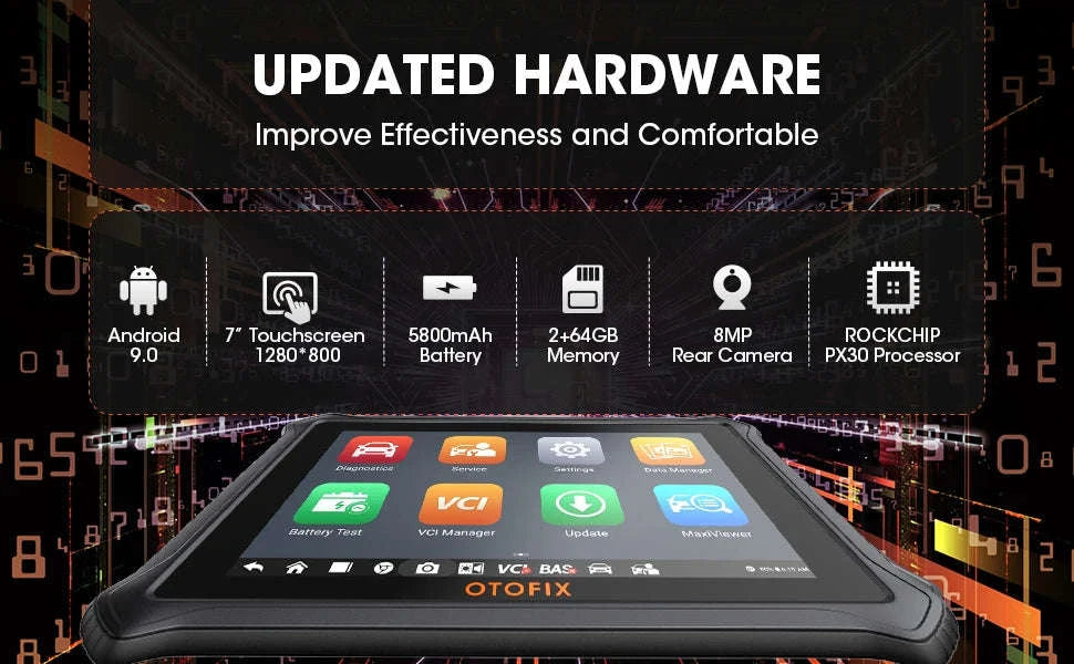 OTOFIX D1 Lite OBD2 Scanner with Bi‑Directional Control-Global version / United States