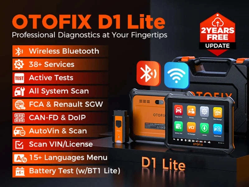 OTOFIX D1 Lite OBD2 Scanner with Bi‑Directional Control-Global version / United States