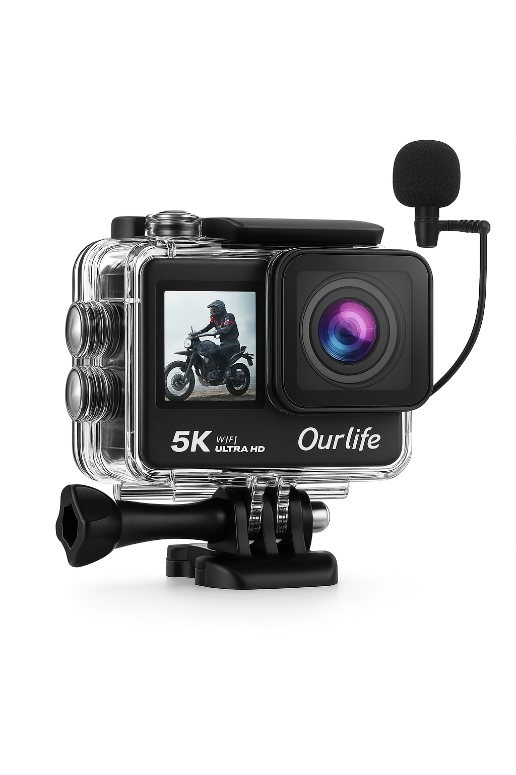 5K Action Camera 4K 60FPS Touch Screen WiFi 30M Waterproof