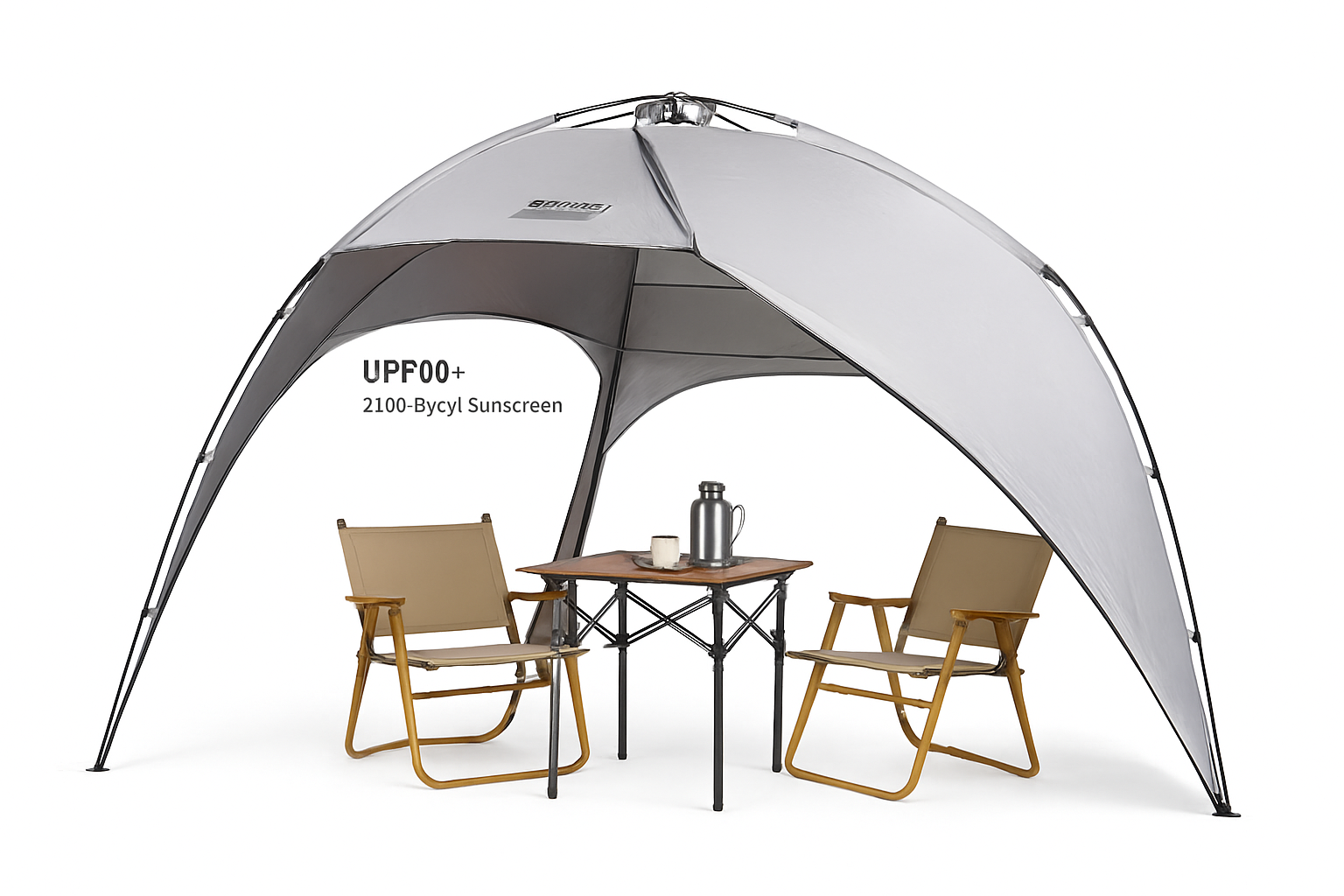Outdoor 3-4 Person One-Touch Pop Up Camping Tent