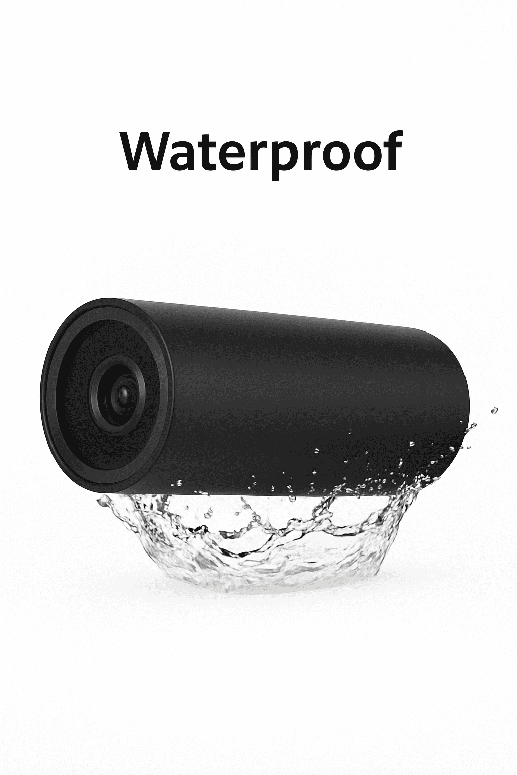 Outdoor 5MP Mini WiFi Bullet Camera with AI Human Detection-wifi 12V Version / 2.8mm