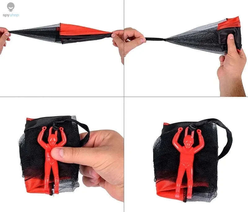 Outdoor Flying Parachute Toy for Backyard Play-3pcs