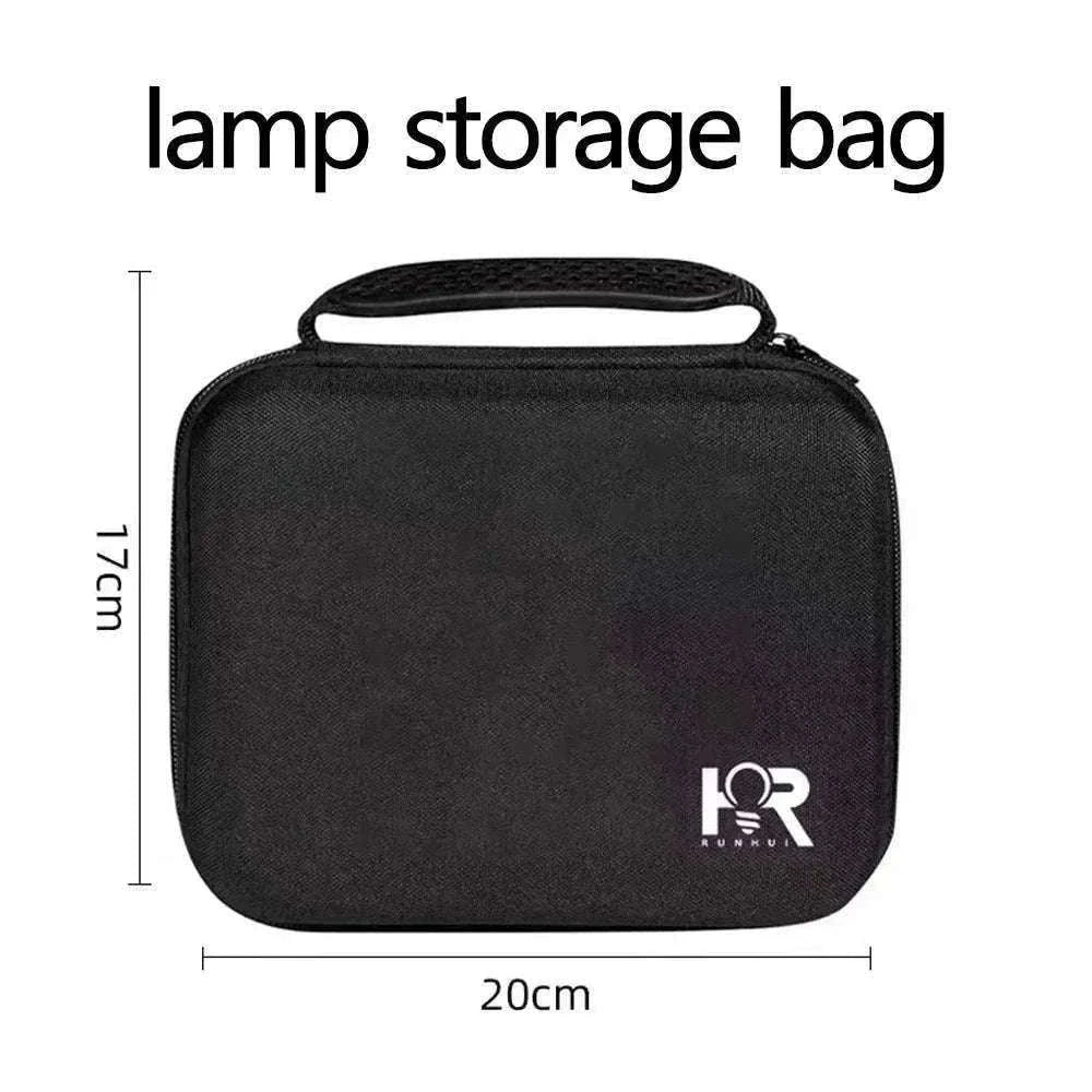 Outdoor LED Camping Light with Tripod, 5 Modes and USB Charging-RH storage bag