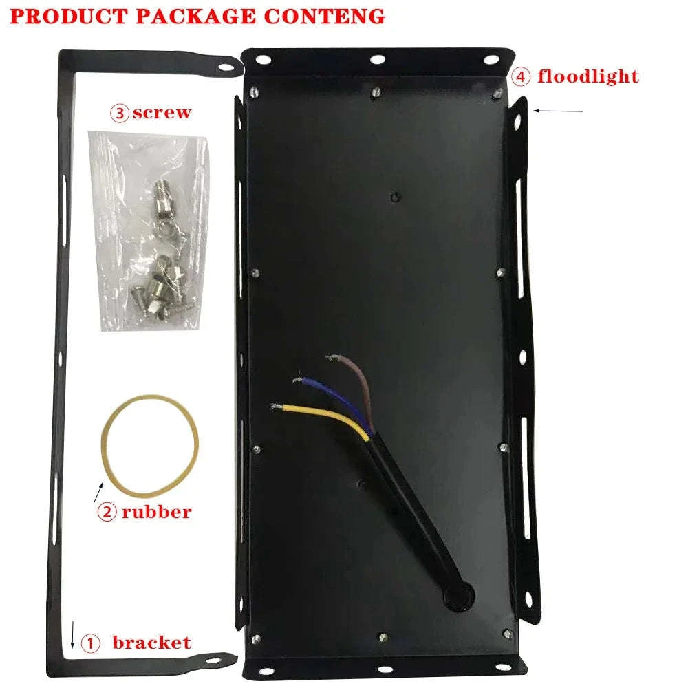 Outdoor LED Flood Light for Bright, Reliable Illumination-1pcs / Warm White (2700-3500K) / 50 W