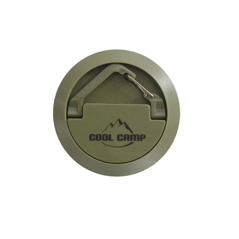 Outdoor Magnetic Hook Tent Hanging Clip, 5 kg Load-Khaki