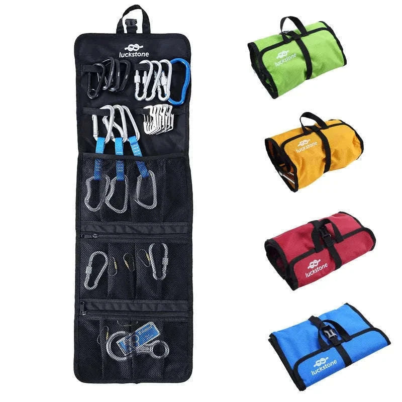 Outdoor Rock Climbing Storage Bag-Black