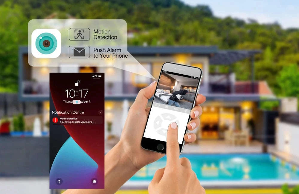 Outdoor Solar PTZ Camera 4MP HD-Camera NO Card / Poland