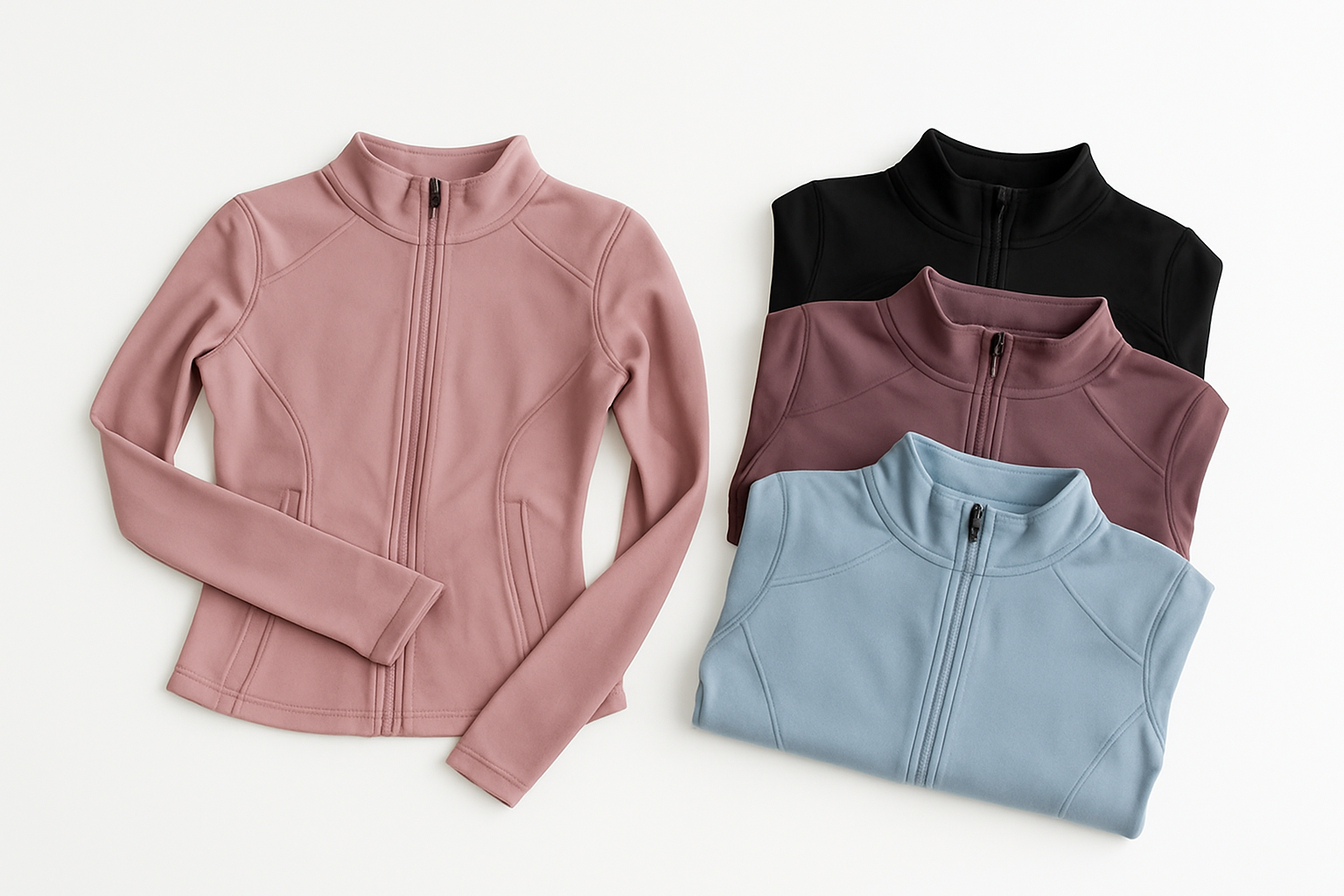 Women's Quick Dry Yoga Jacket with Seamless Comfort