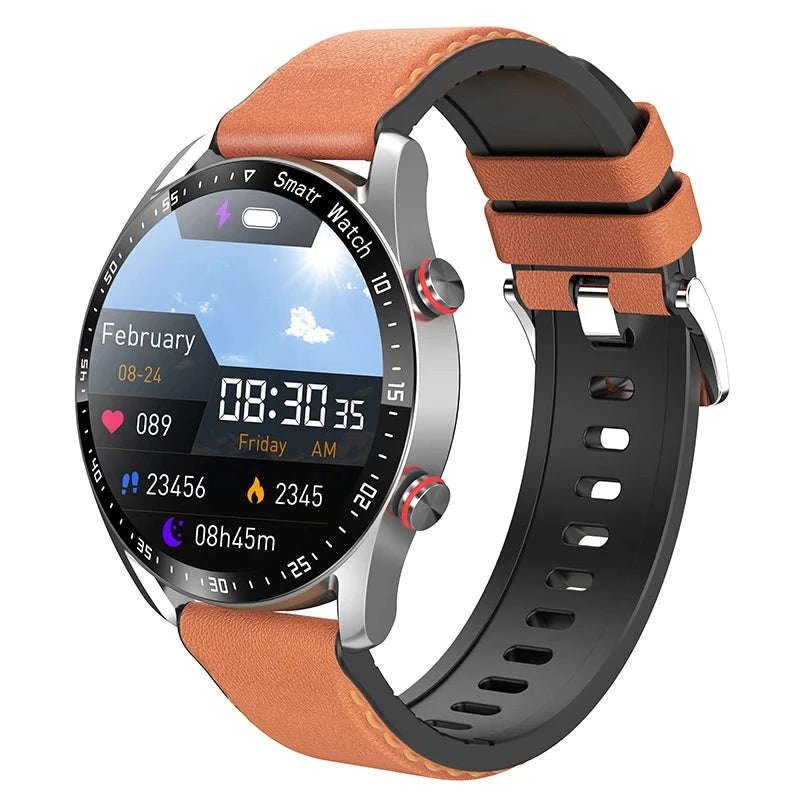 Outdoor Sports Smart Watch GT Series 1.53″ IPS-steel strip black