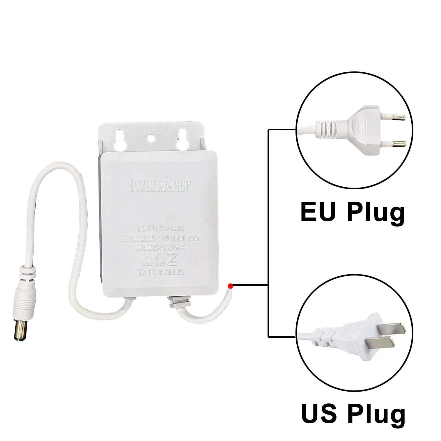 Outdoor Waterproof 12V DC Power Adapter for Outdoor Gear-American Standard