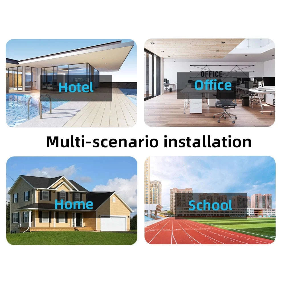Outdoor Wireless Security Camera 12MP Dual Lens PTZ-6MP NO SD Card / EU Plug / China Mainland