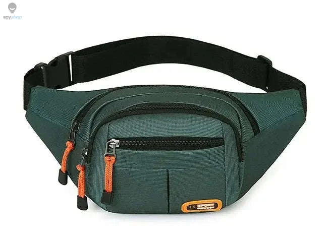 Oxford Waterproof Mobile Waist Bag for Everyday Adventures-Brown