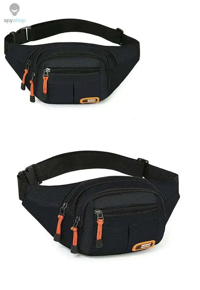 Oxford Waterproof Mobile Waist Bag for Everyday Adventures-Brown