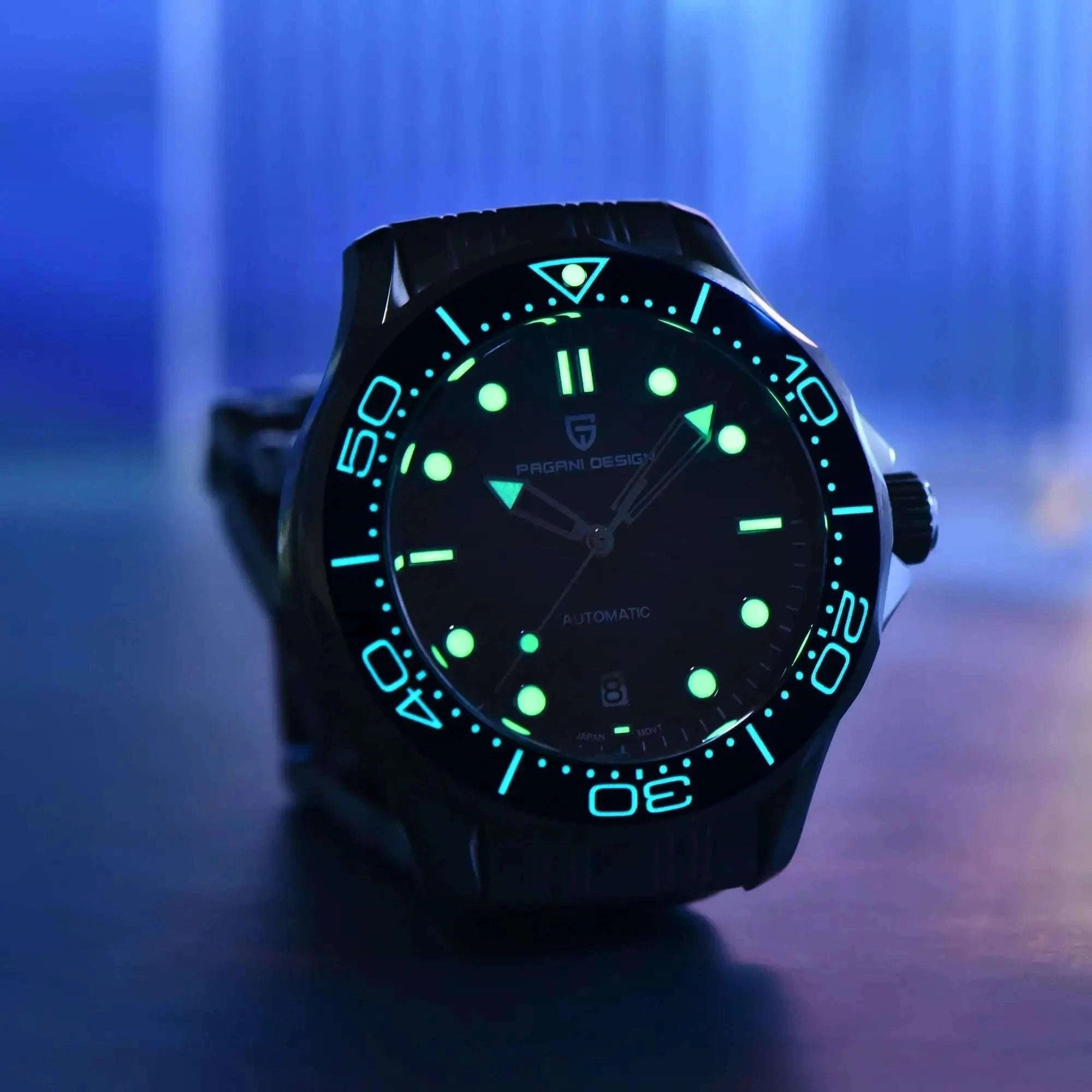 Pagani Design PD-1685 Automatic Dive Watch Sapphire 200M-Blue / UNITED KINGDOM