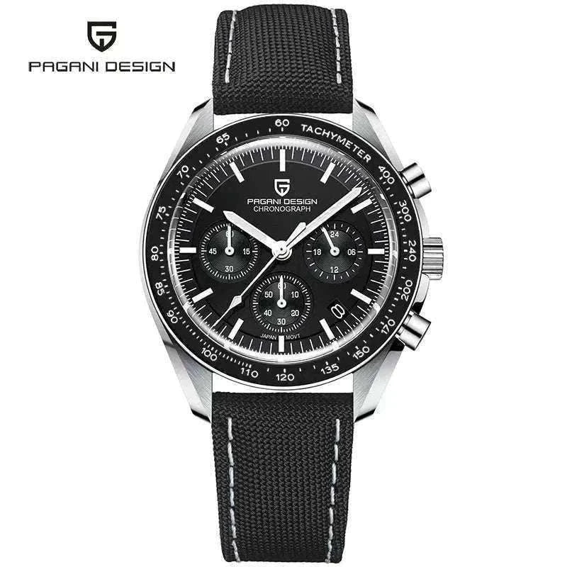 Pagani Design PD-1701 Chronograph Watch Sapphire 100M Waterproof-Gold / GERMANY