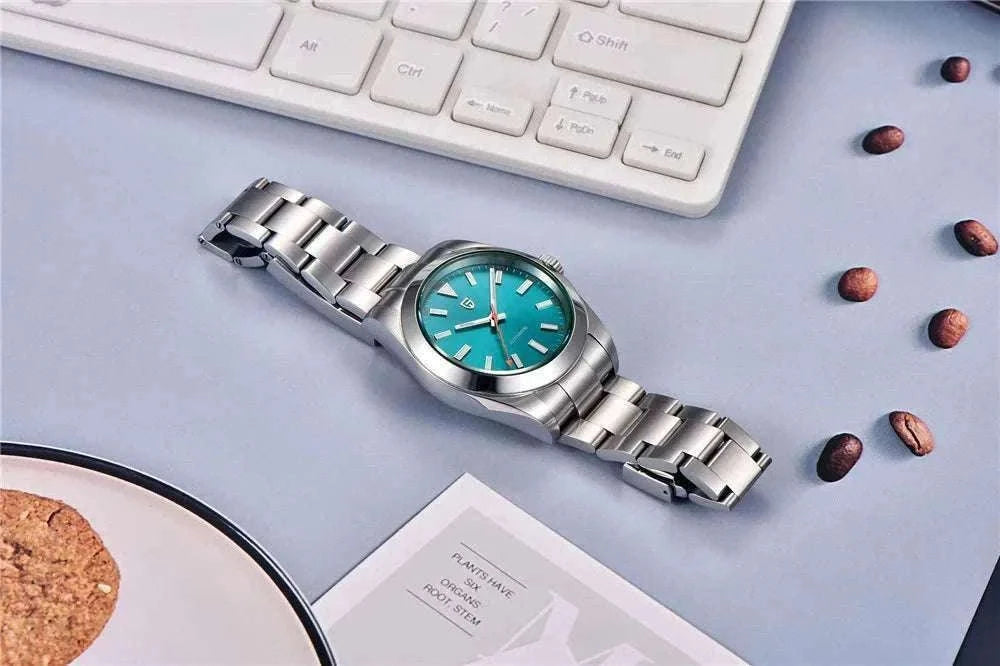 Pagani Design Z-Blue Automatic Watch with Sapphire Glass-Black Green / MIYOTA 8215 / United States