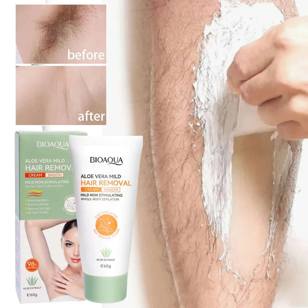 Painless Hair Removal Cream for Smooth, Soft Skin-60g