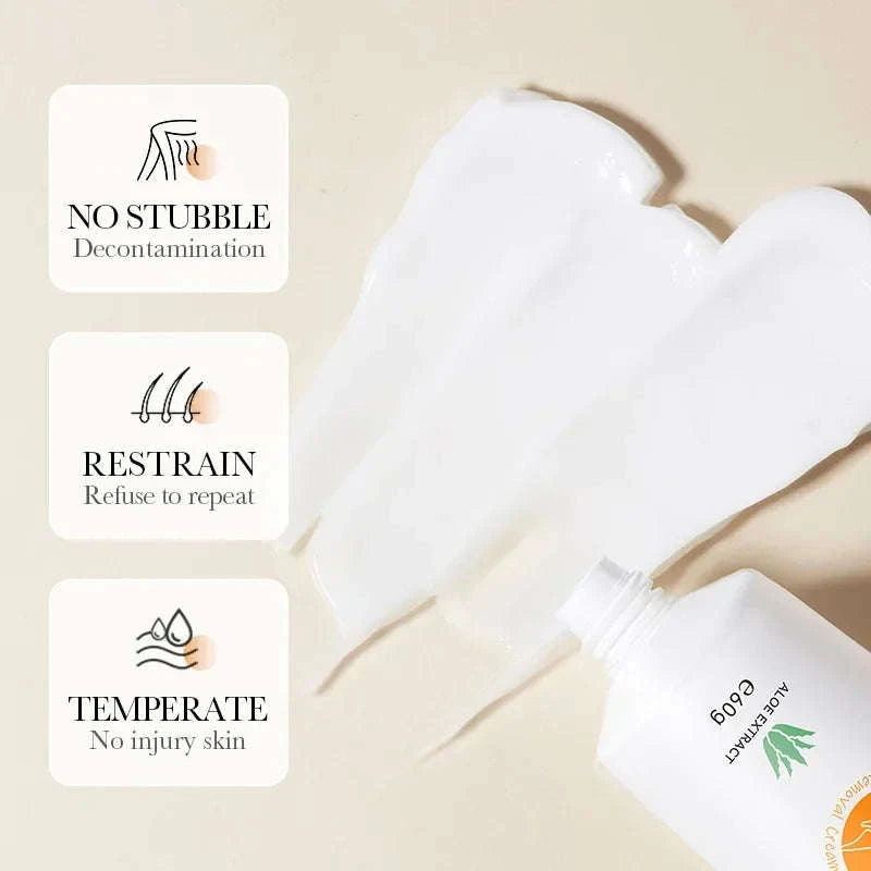 Painless Hair Removal Cream for Smooth, Soft Skin-60g