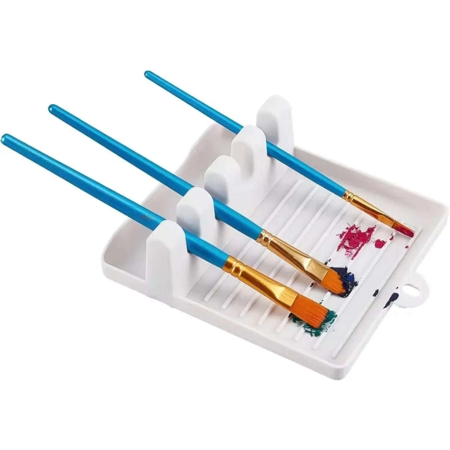 Paint Brush Rest Holder with 4 Slots-Brush Holder