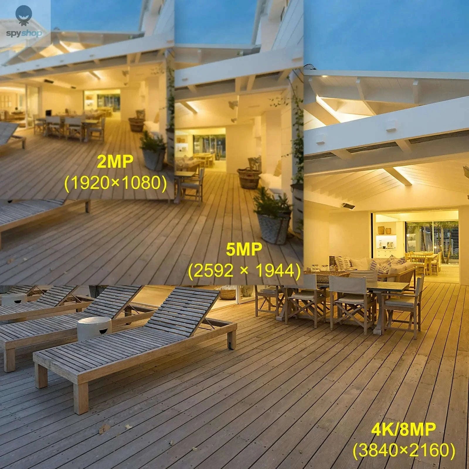 Panoeagle ColorVu POE Bullet Camera – 8MP/5MP Full‑Color Night Surveillance-8MP 10PCS / 2.8mm / CHINA