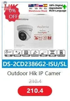 Panoeagle ColorVu POE Bullet Camera – 8MP/5MP Full‑Color Night Surveillance-8MP 10PCS / 2.8mm / CHINA