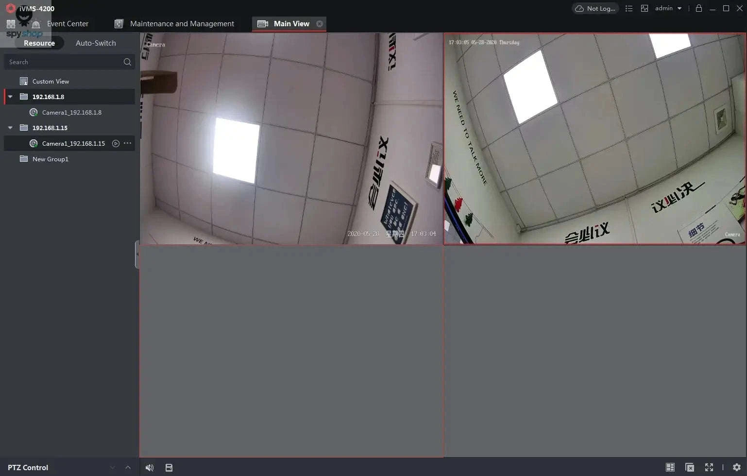 Panoramic IP Camera – 4MP Dual-Lens 180° Security Monitoring-4MP / 2.8mm / United States