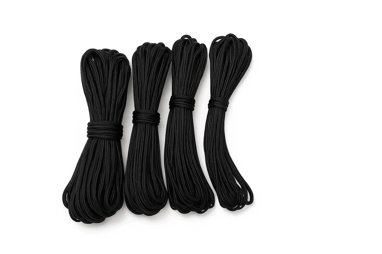Paracord Rope 1mm to 5mm Diameter-5mm Black / United States / 5meters