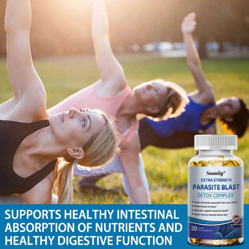 Parasite Blast Cleanse Gut Health Detox Supplement-United States / 120 count