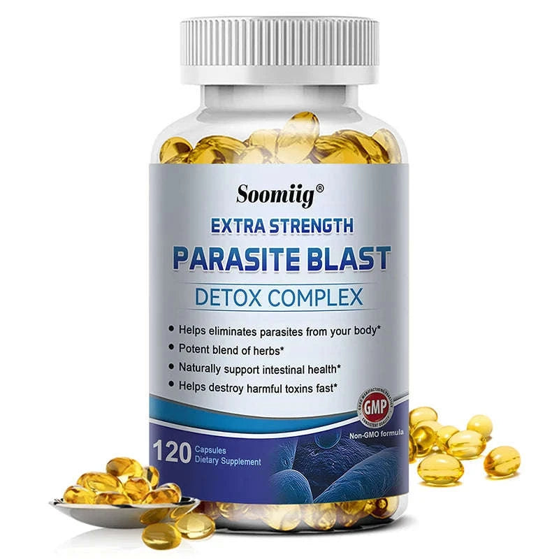 Parasite Blast Cleanse Gut Health Detox Supplement-United States / 120 count