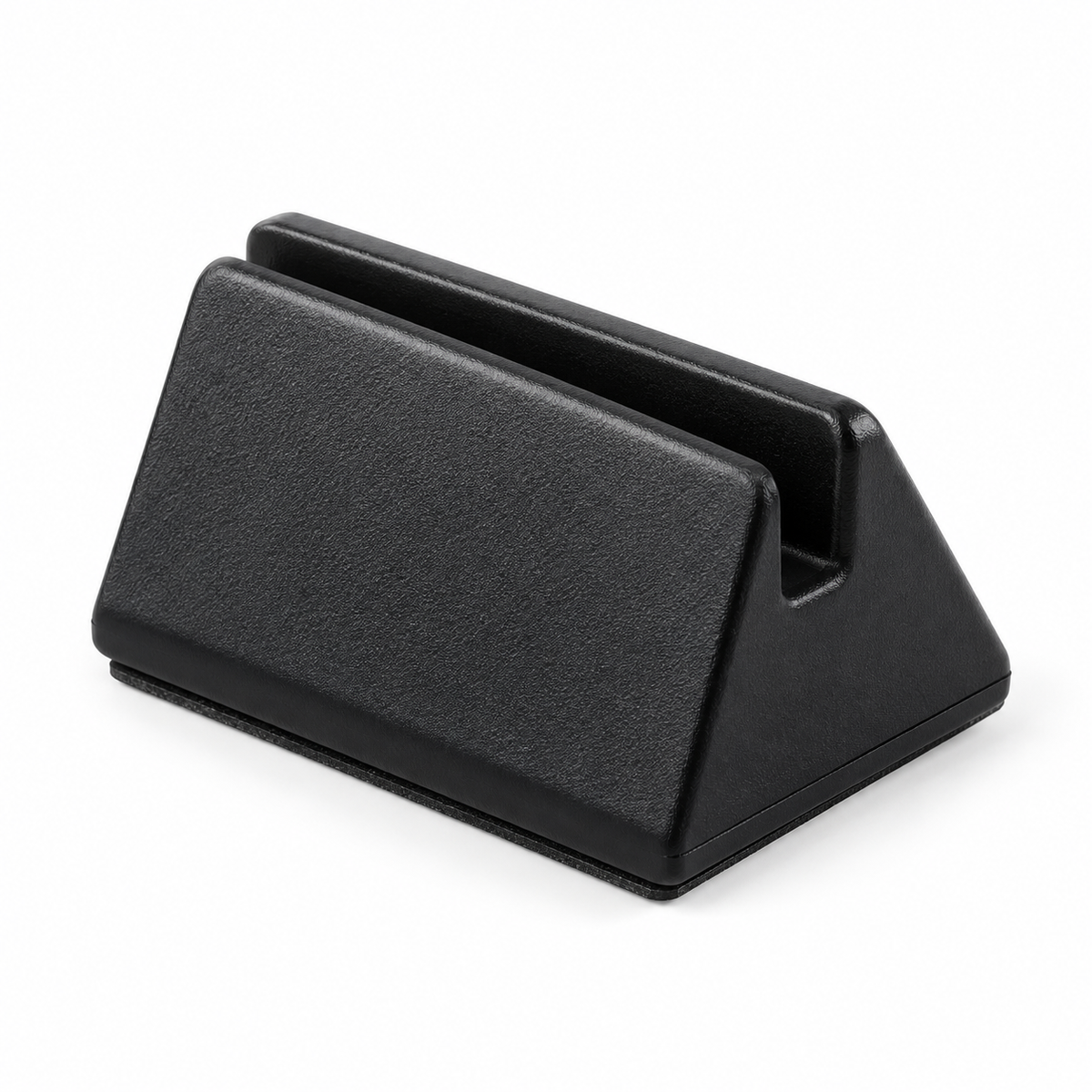Black car parking-card clip on white background