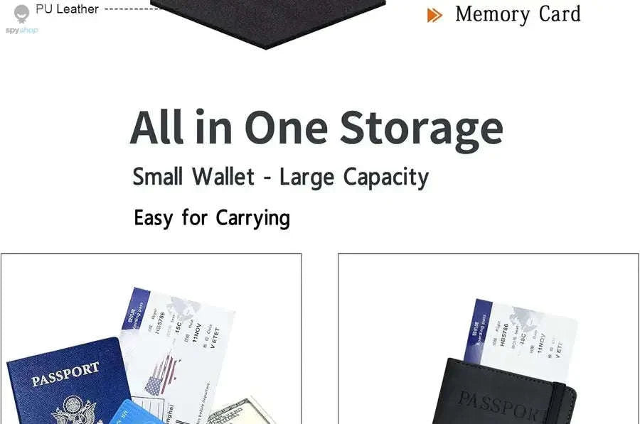 Passport Holder Wallet for Travel Essentials-Nave Blue