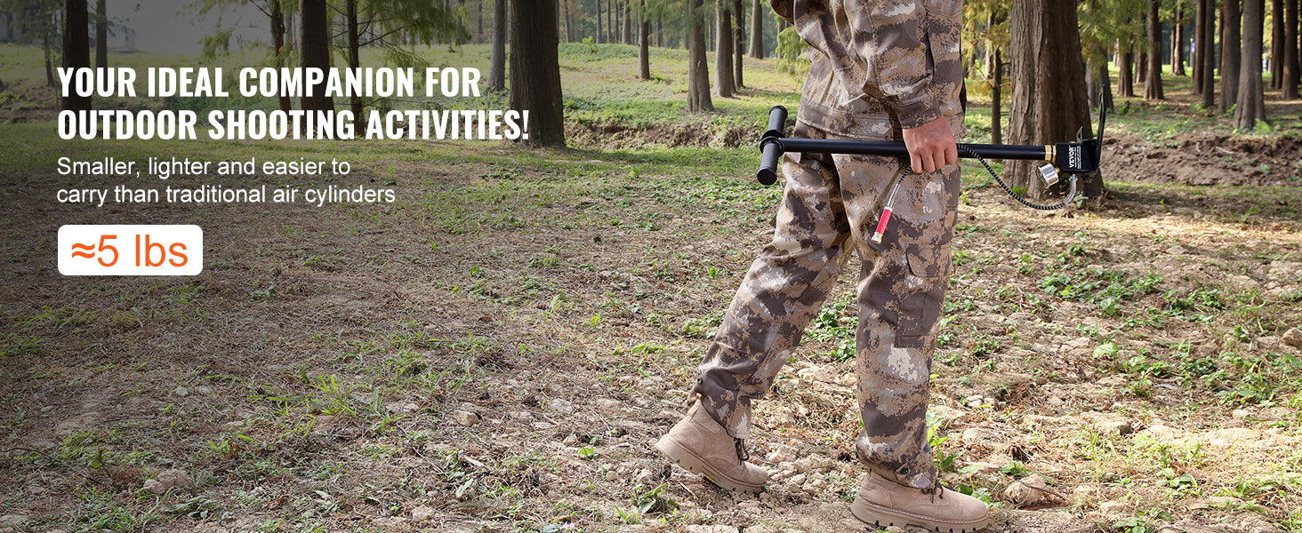 VEVOR 3 fokozatú PCP szivattyú 4500 PSI nyomásmérővel