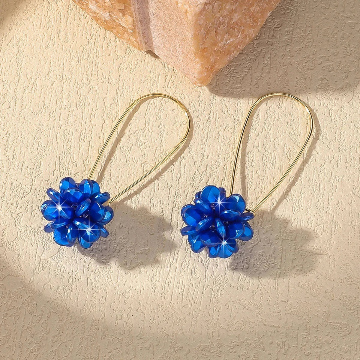 Pearl Petal Ball Earrings – Elegant DIY Pearl Drops-801261-Pink