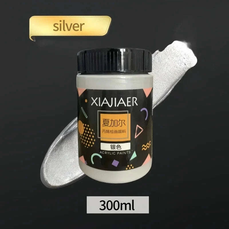 Pearlescent Metallic Acrylic Pigment Set-Plastic paste / single color / CHINA