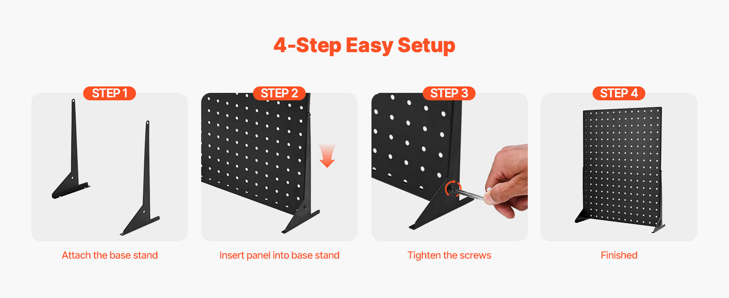 Support ROTATEUR SucceBuy - Panneau d’affichage rotatif à 4 côtés avec sélecteur en pegboard, présentoir à socles rotatifs avec 24 crochets pour magasin de bijoux et boutique de vente au détail