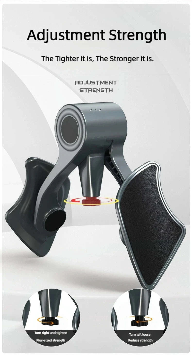 Pelvic Muscle Trainer for Effective Home Kegel Workouts-Grey Count