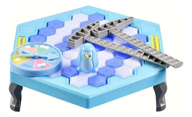 Penguin Ice Tapping Rescue Game for Family Play-Ice Knocking Toy