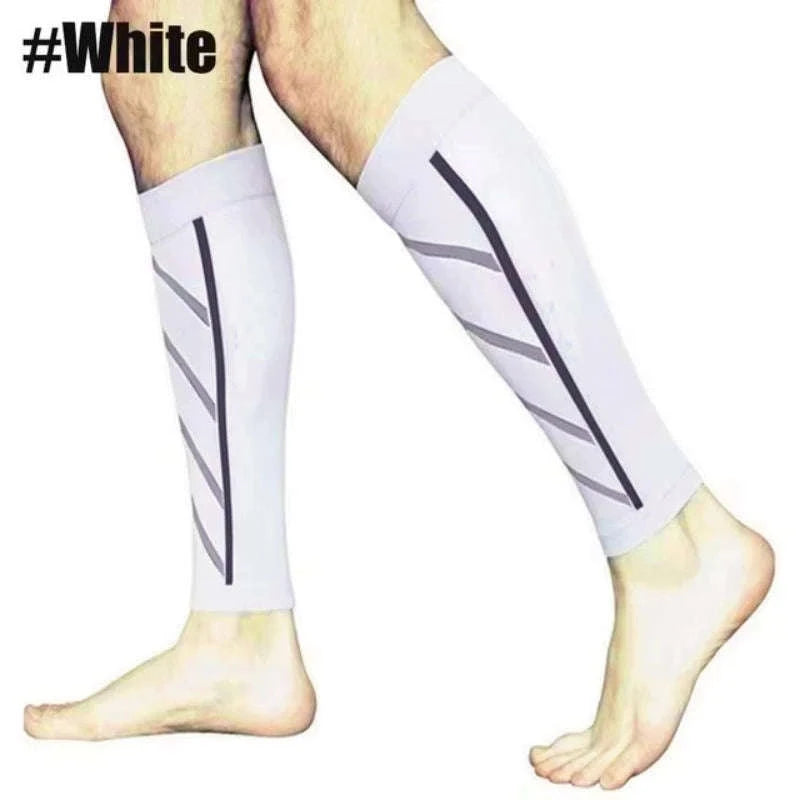 Performance Athletic Compression Calf Sleeves for Training-YS001-355-BU / One Size