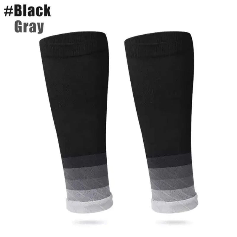 Performance Athletic Compression Calf Sleeves for Training-YS001-355-BU / One Size
