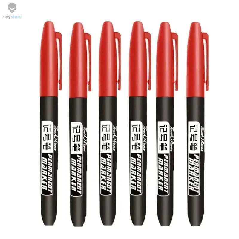 Permanent Marker Pen Set for Clean, Waterproof Lines-5 Black 5 Blue