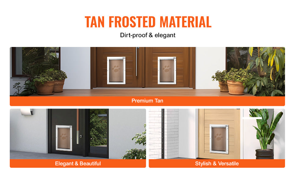 Magnetic Pet Door Replacement Flap Weatherproof PVC Dog Door Insert